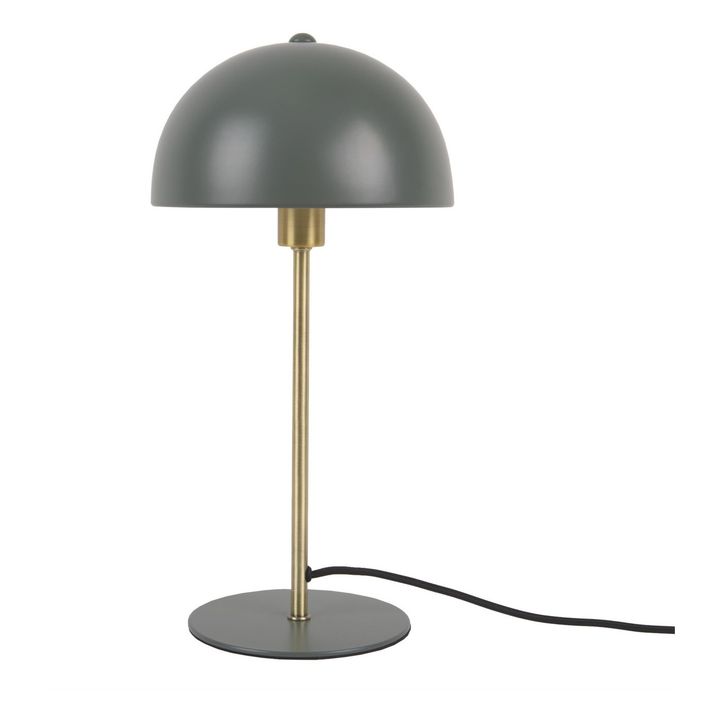 Lampe à poser Bonnet en métal | Vert kaki- Image produit n°0