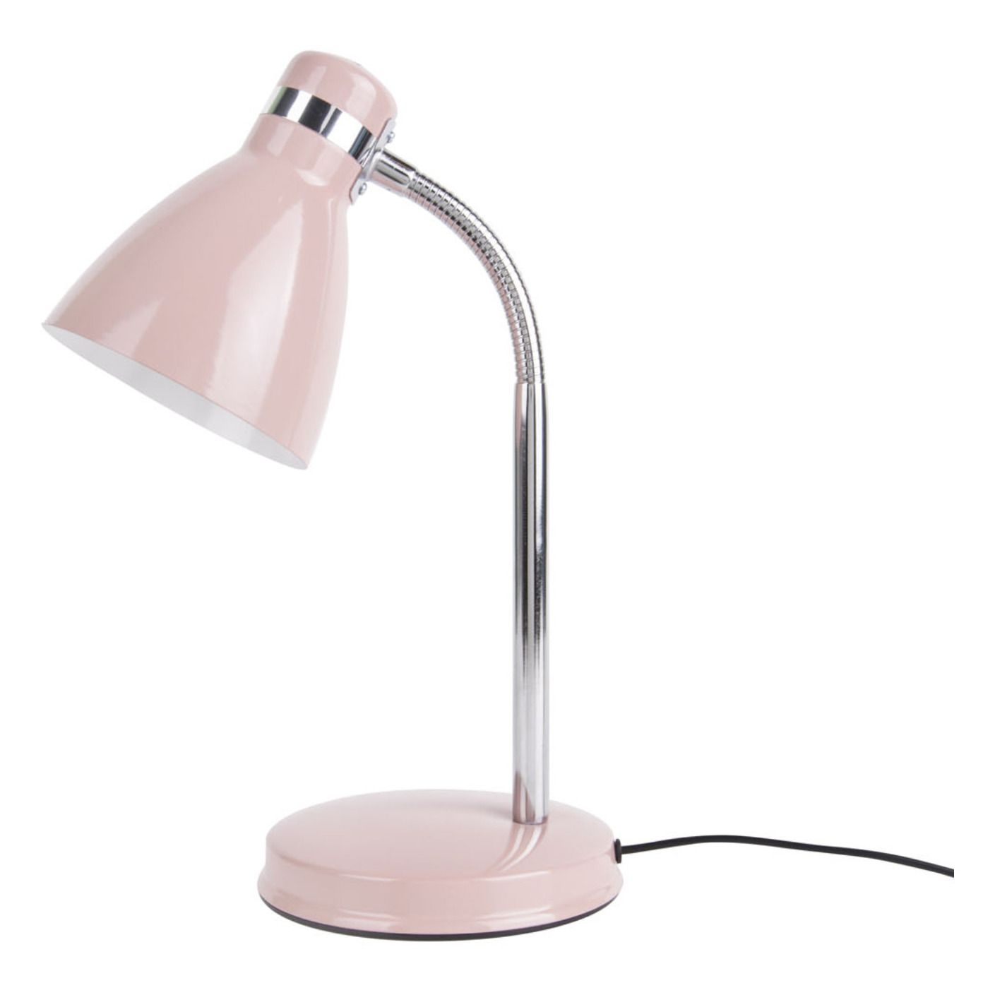 Lampe de bureau Study en métal | Rose pâle