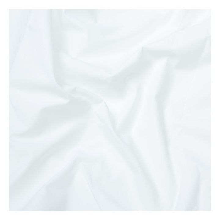 Percale Fitted Sheet | White- Product image n°1