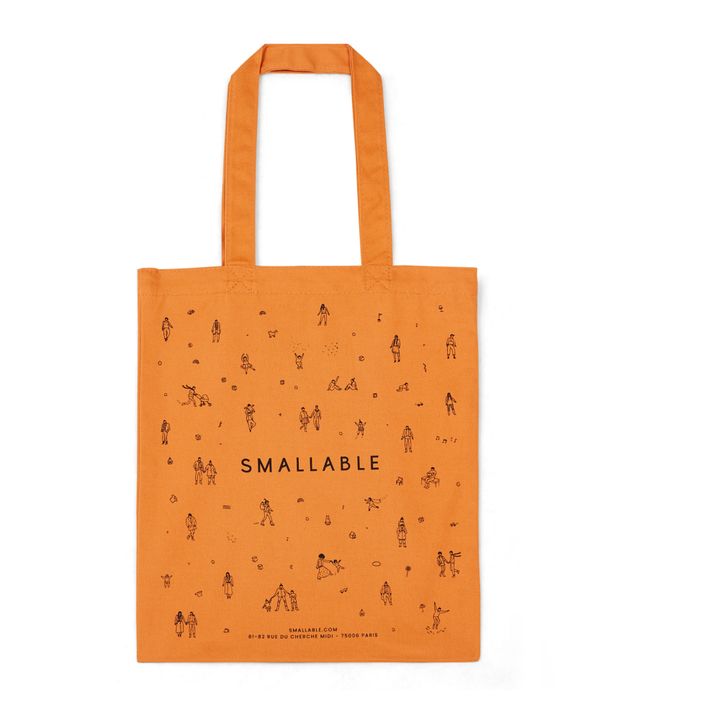 Tote Bag im Brotzeitformat Smallable - Größe S | Kürbis- Produktbild Nr. 0