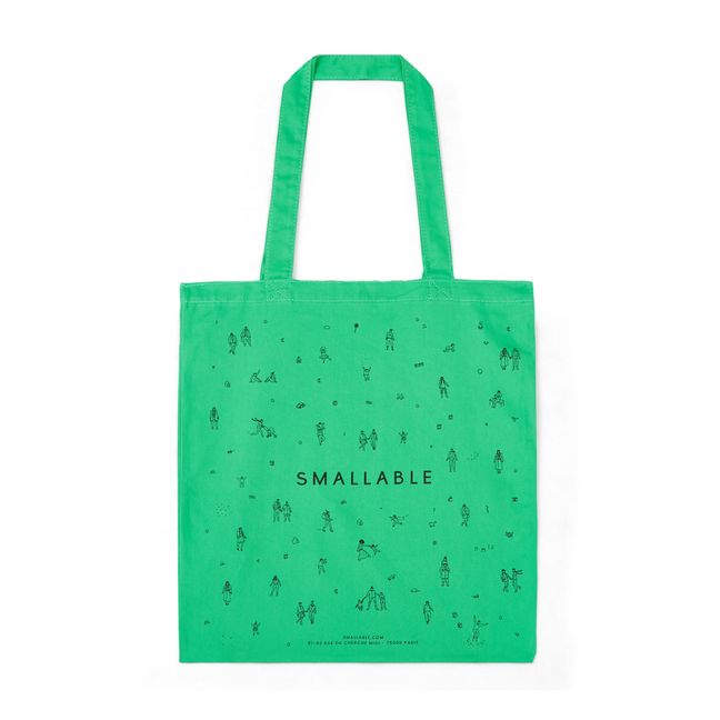 Klassische Tote Bag Smallable - Größe M | Grün