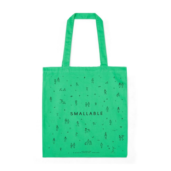 Klassische Tote Bag Smallable - Größe M | Grün- Produktbild Nr. 0
