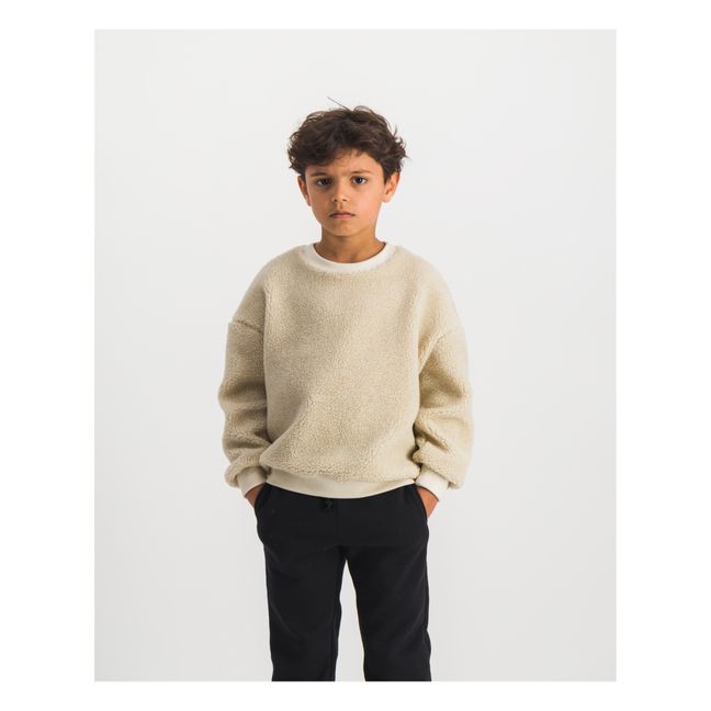 Sweatshirt Rundhalsausschnitt Sheepskin | Seidenfarben