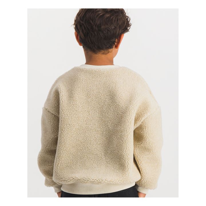 Sheepskin Crew Neck Sweatshirt | Crudo- Imagen del producto n°3