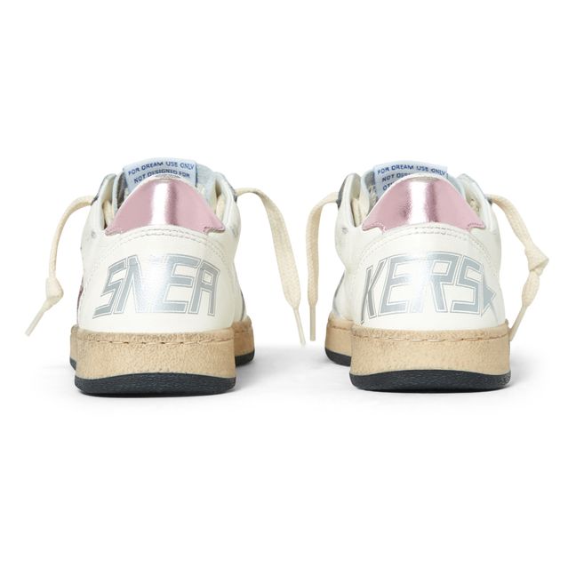 Baskets Lacets Ballstar Glitter | Rose