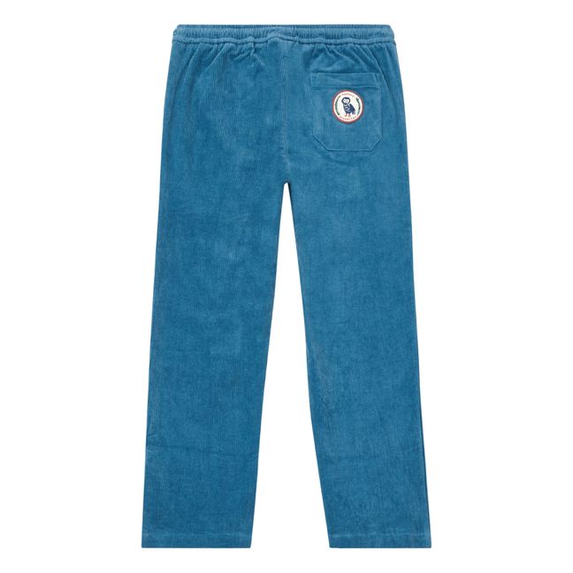 Pantalon Velours Côtelé Abel | Bleu indigo