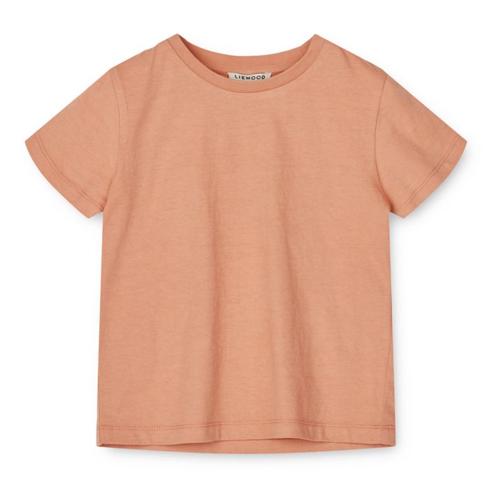 Apia Organic Cotton Short Sleeve T-Shirt | Rosa Viejo- Imagen del producto n°0