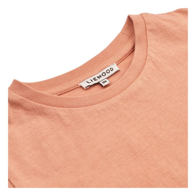 Apia Organic Cotton Short Sleeve T-Shirt | Rosa Viejo