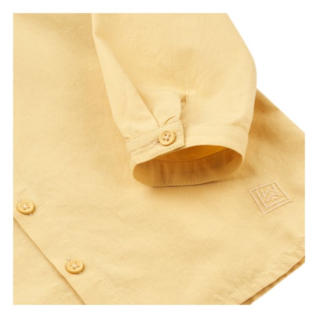 Austin Organic Cotton Long Sleeve Shirt | Gelb