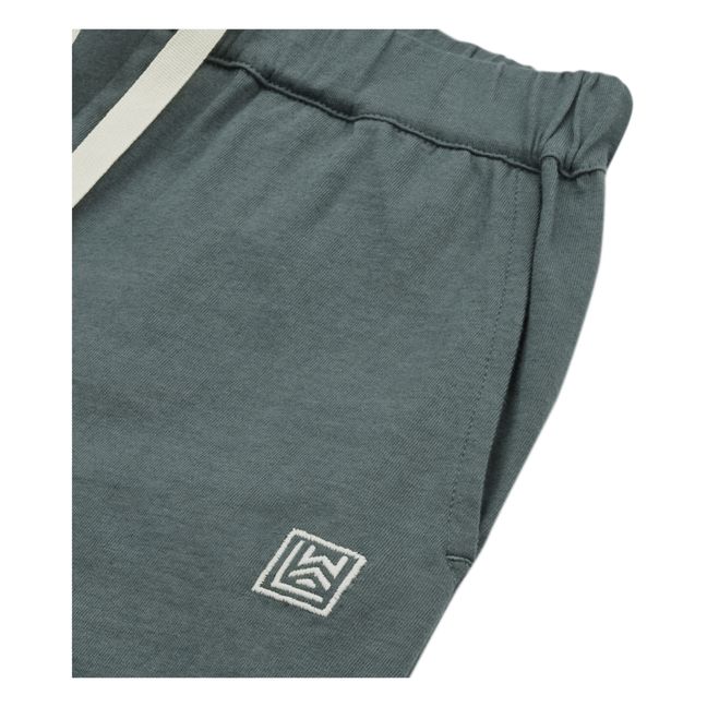 Short Coton Bio Bako | Bleu gris
