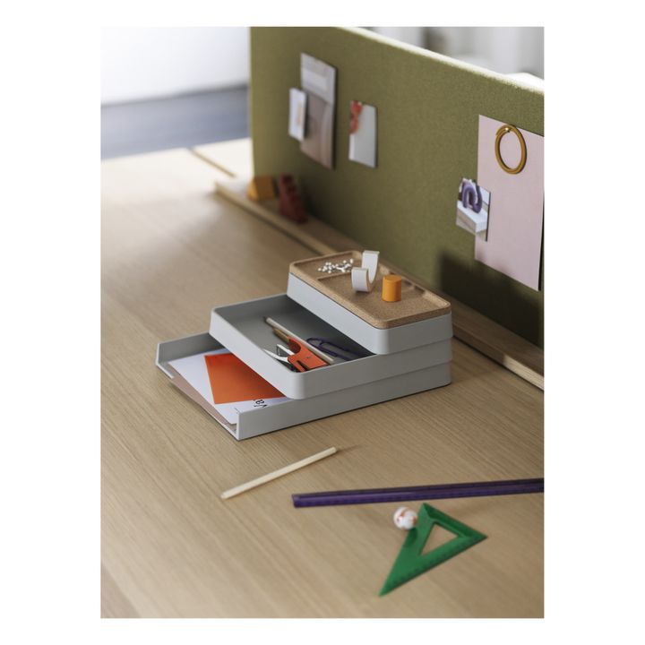 Arrange Desk Storage Unit | Grey- Product image n°1