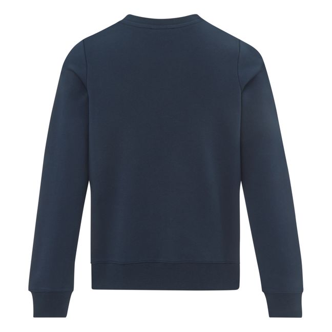 Tina Organic Cotton Sweatshirt | Navy blue