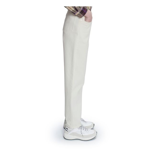 Jeans Martin F in cotone organico | Bianco