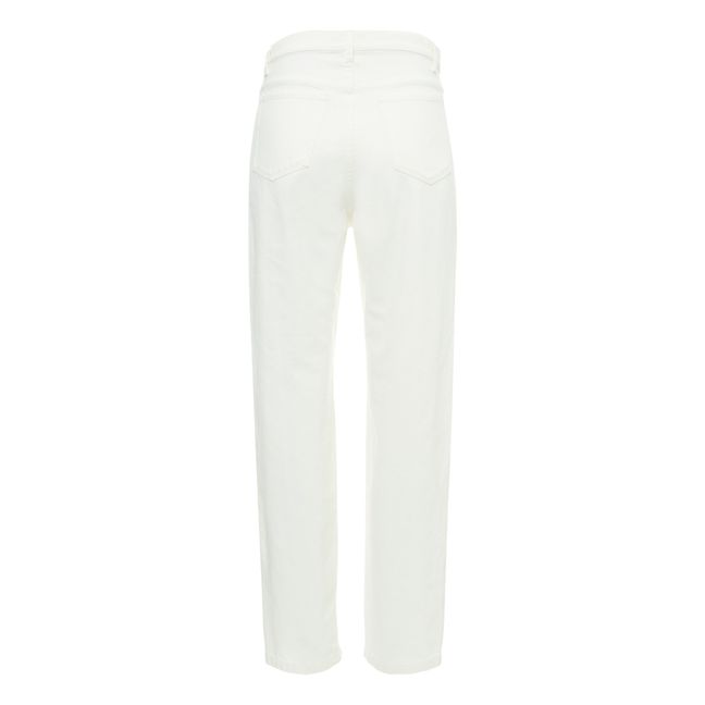 Jeans Martin F in cotone organico | Bianco