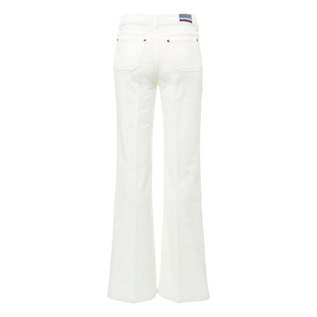 Pantalón vaquero de campana Dompay | Crudo