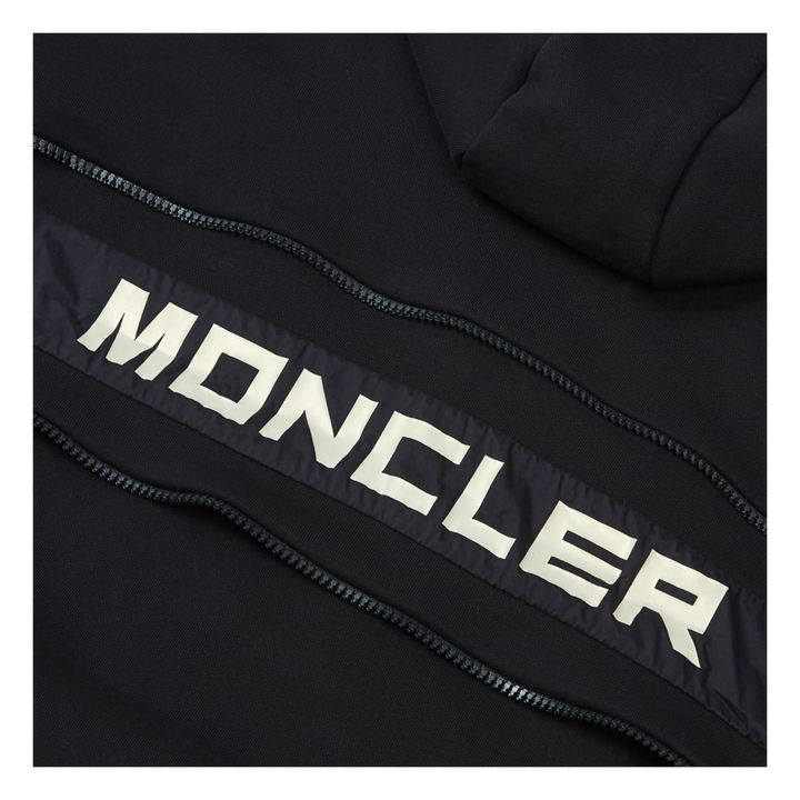 Sudadera con capucha y cremallera Sweat | Negro- Imagen del producto n°1