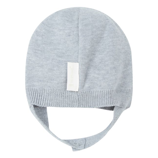 Knit Beanie | Light grey