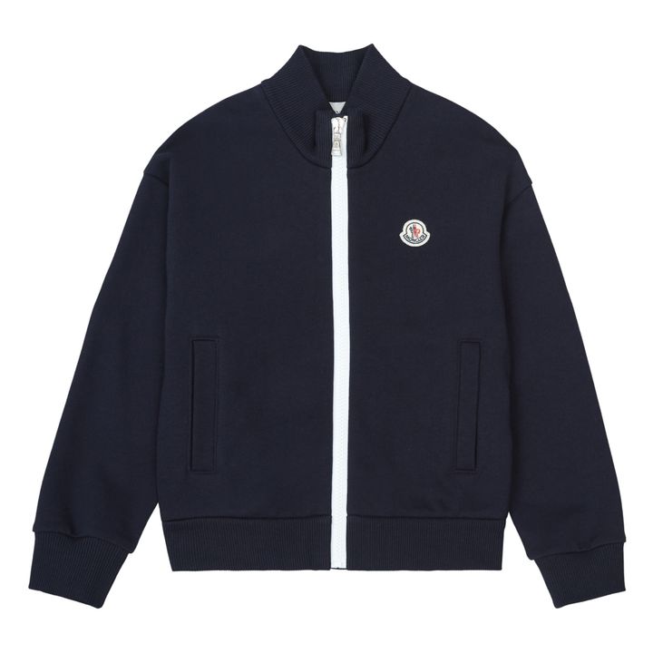 Sweatshirt Reißverschluss | Navy- Produktbild Nr. 0