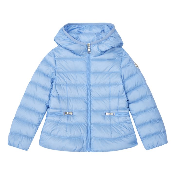 Liset Hooded Puffer Jacket | Azul Claro- Imagen del producto n°0