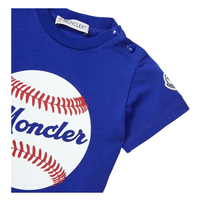 Camiseta Baseball | Azul índigo