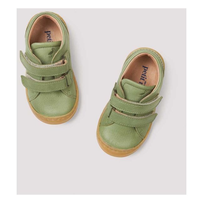 Zapatillas con velcro Everyday | Verde Pálido