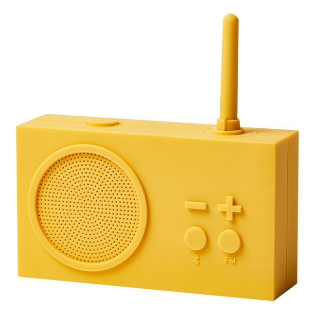 Tykho 3 Water-Resistant Bluetooth Radio | Yellow