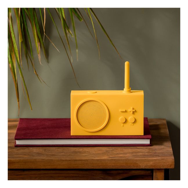 Tykho 3 Water-Resistant Bluetooth Radio | Yellow