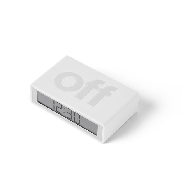 Flip+ Reisewecker | Weiß