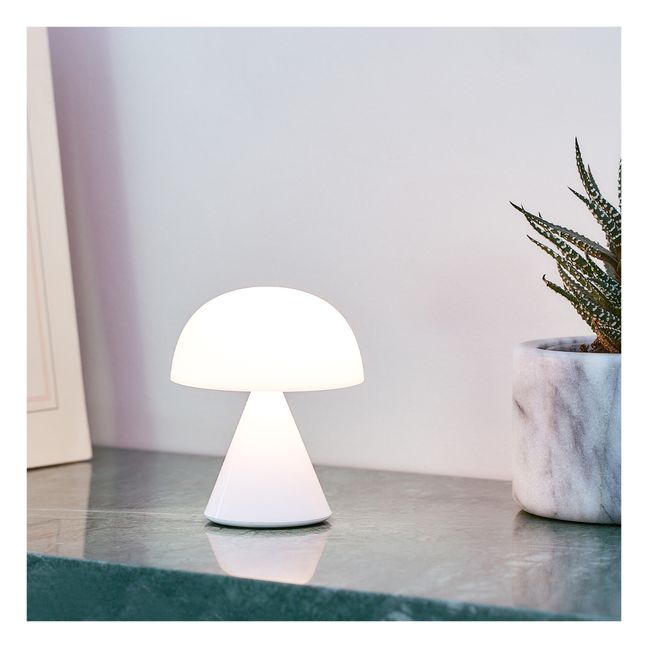Mina Mini LED Table Lamp | White