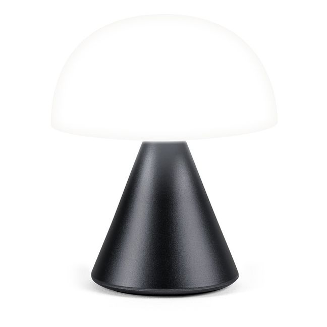 Mini lampada da terra LED Mina | Grigio acciaio