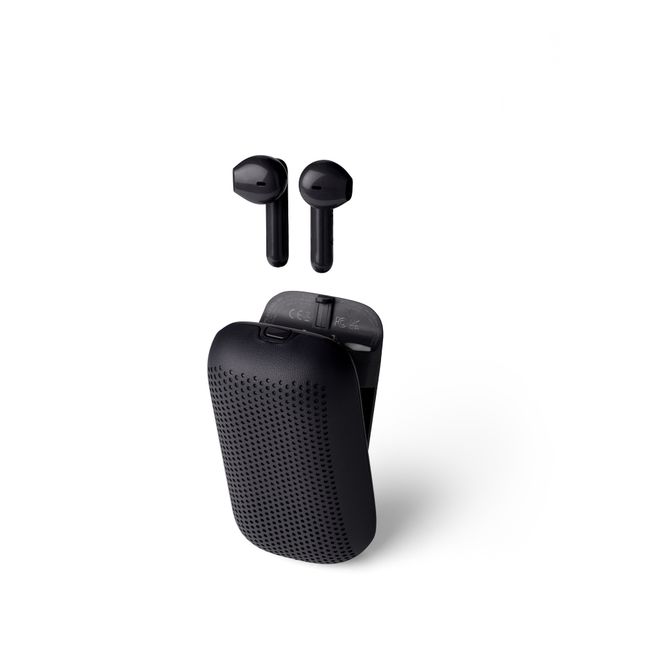 Bluetooth-Kopfhörer Speakerbuds | Schwarz