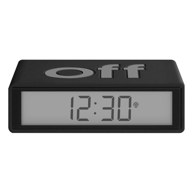 Flip+ Alarm Clock | Black