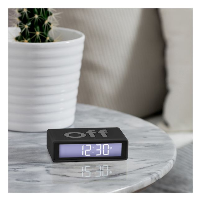 Flip+ Alarm Clock | Black