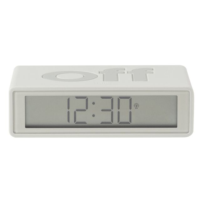 Flip+ Alarm Clock | White