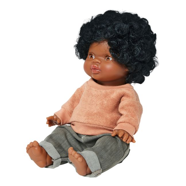 Boyfriend Jeans and Terry Cloth Sweatshirt for Gordis Dolls | Blanc/Écru