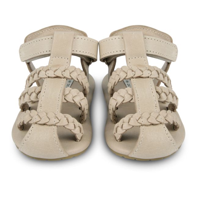 Sandales Pam Cuir | Crème