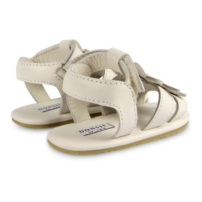 Tuti Fields Leather Sandals | Cream