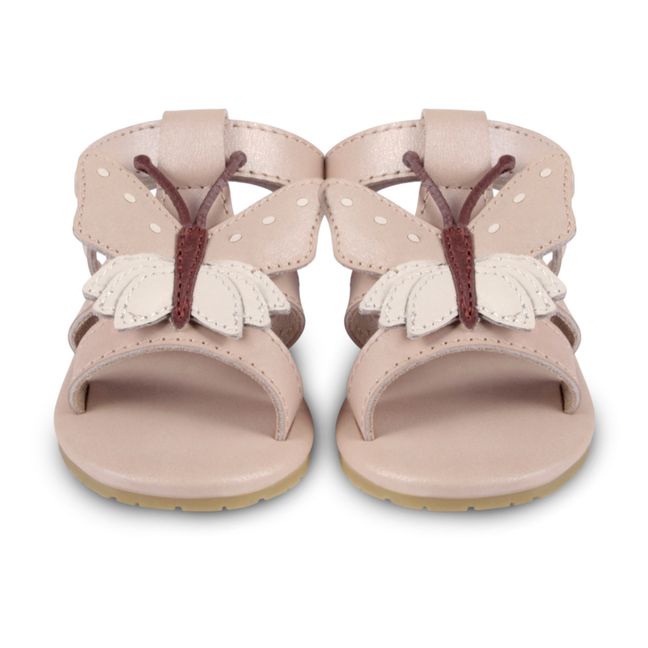 Tuti Sky Butterfly Leather Sandals | Blassrosa