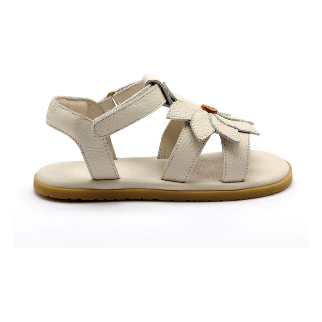 Iles Fields Daisy Leather Sandals | Cremefarben