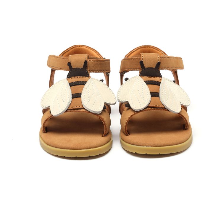 Iles Sky Bee Leather Sandals | Ocker- Produktbild Nr. 2