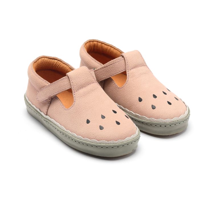 Bowi Watermelon Velcro Sneakers | Pale pink- Product image n°0
