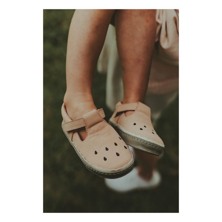 Zapatillas con velcro Bowi Sandía | Rosa Palo- Imagen del producto n°1
