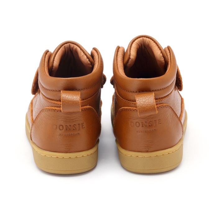 Mika Bear Velcro Sneakers | Cognac-Farbe- Produktbild Nr. 5