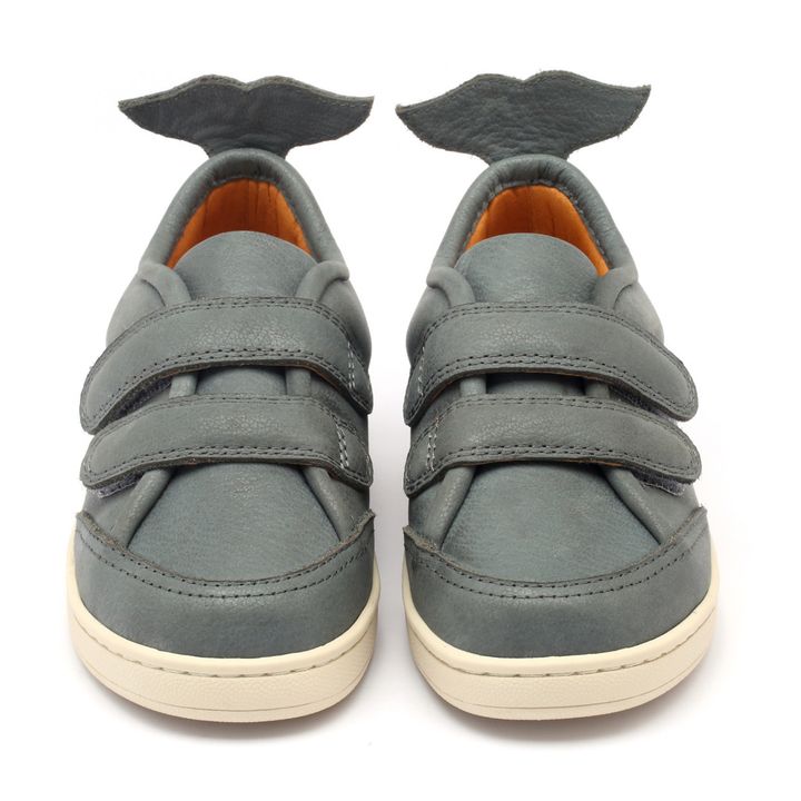 Rian Whale Velcro Sneakers | Blue- Product image n°2