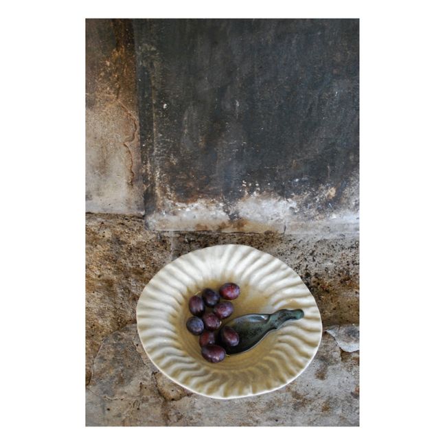 Assiette creuse Dashi | Gris clair