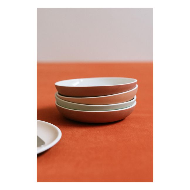 Assiette creuse Studio  | Ecru