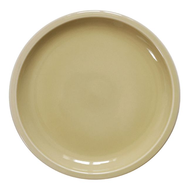 Cantine Plate | Green clay