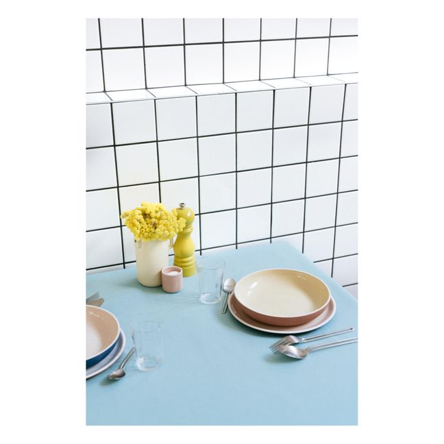 Assiette creuse Studio  | Bleu ciel