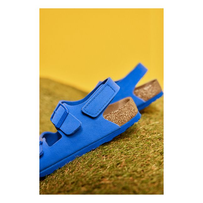 Milano Vegan Velcro Sandals | Blau