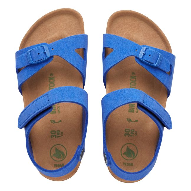 Colorado Vegan Velcro Sandals | Blu
